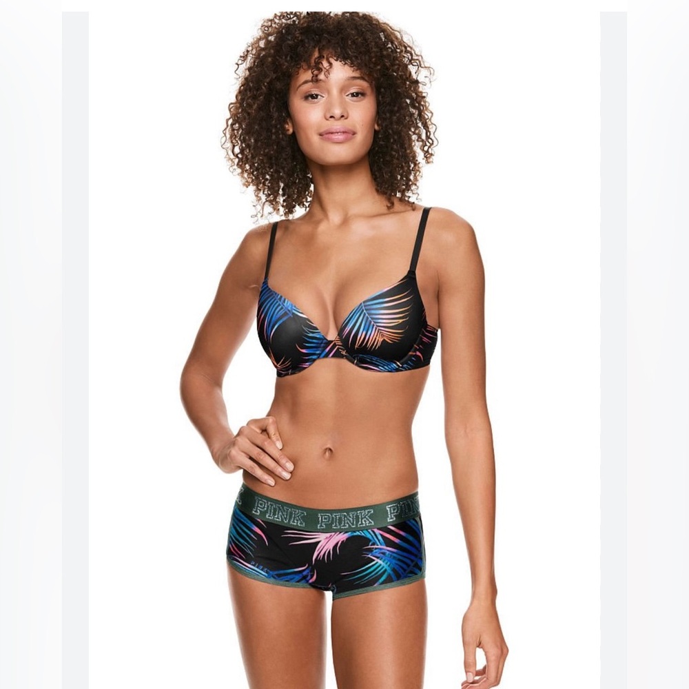 Victoria secret pink push-up bra